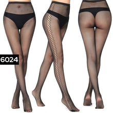 Load image into Gallery viewer, Ultra-thin Durable Fishnet Jacquard Weave Stockings