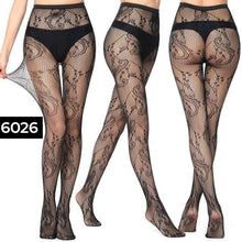 Load image into Gallery viewer, Ultra-thin Durable Fishnet Jacquard Weave Stockings
