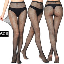 Load image into Gallery viewer, Ultra-thin Durable Fishnet Jacquard Weave Stockings