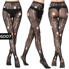 Load image into Gallery viewer, Ultra-thin Durable Fishnet Jacquard Weave Stockings