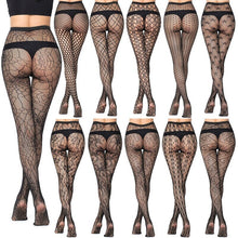 Load image into Gallery viewer, Ultra-thin Durable Fishnet Jacquard Weave Stockings