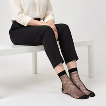 Load image into Gallery viewer, Indestructible low fishnet socks — barefoot product styling