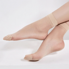 Load image into Gallery viewer, 5 Pairs Sheer Indestructible Socks - 12D Low