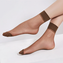 Load image into Gallery viewer, 5 Pairs Sheer Indestructible Socks - 12D Low